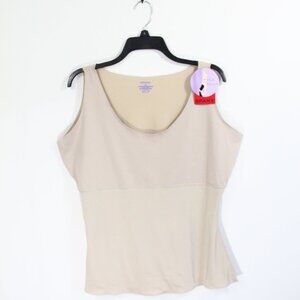 Spanx Hide and Sleek Tank Top New Plus Size 3X Women Shapewear Cami Stretch